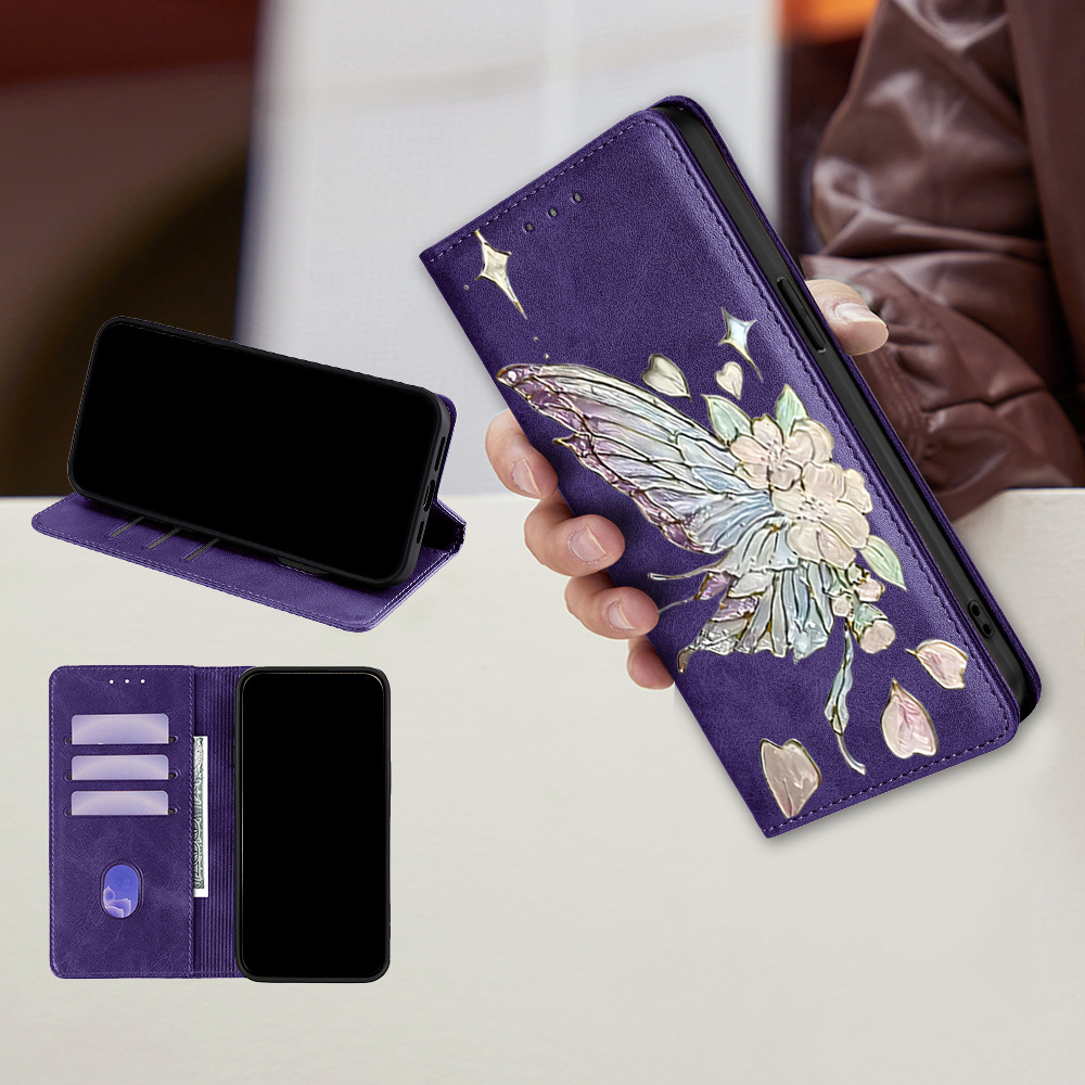 Painted Magnetic Flip Leather  - Phone Cases Galaxy S23 のレビューと価格