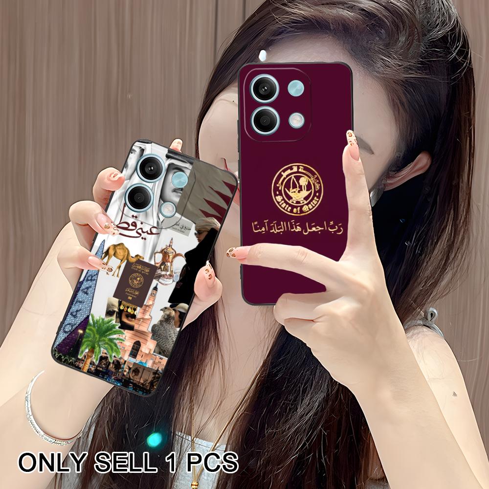 Qatar Flag Matte TPU Mobile Ph - Phone Cases Qatar のレビューと価格